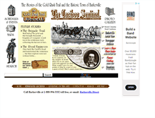 Tablet Screenshot of barkerville.com